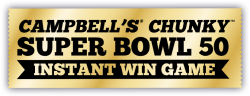 Cambells Chunky Super Bowl 50
