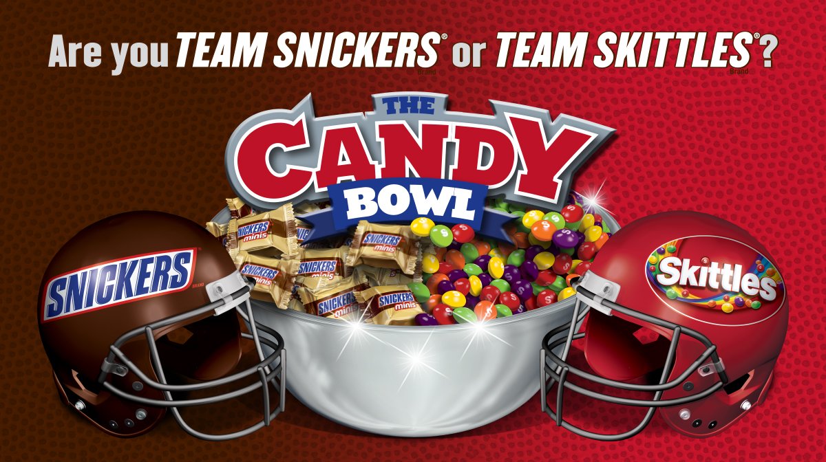 Sweepstakes & Super Bowl ads from Wix.com and Mars Candies 