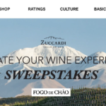 Zuccardi Elevate Your Wine Experience Sweepstakes Screenshot of Page