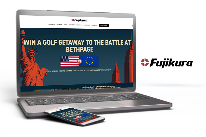 Laptop with sweepstakes giveaway image