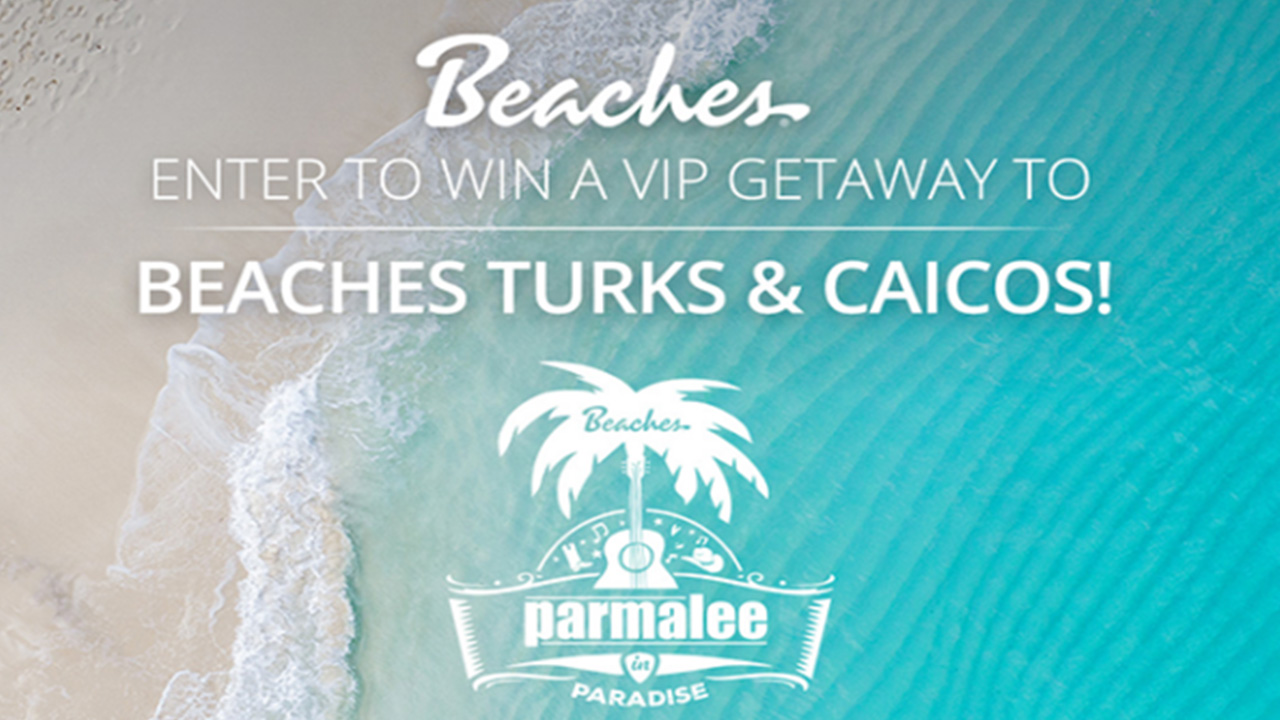 Beaches promotion graphic about Turks and Caicos
